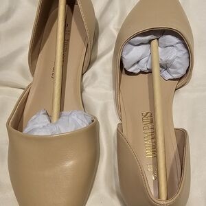Dream Pairs Women's Tan Flats